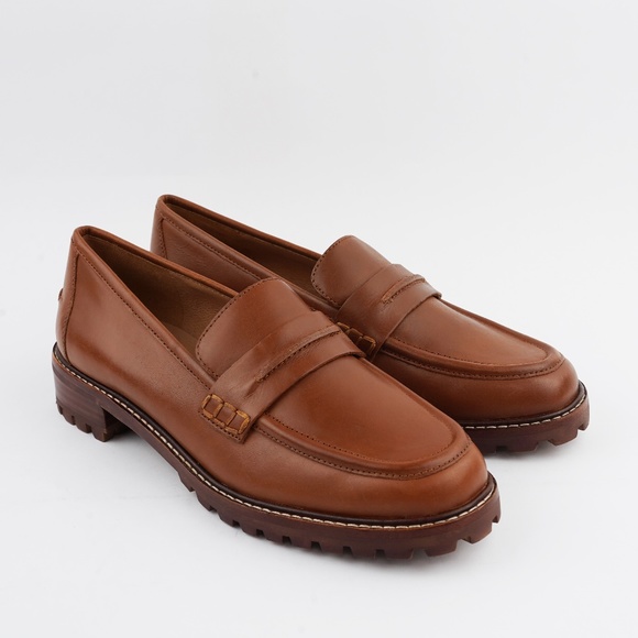 New MADEWELL The Corinne Lugsole Loafer in Dried Maple - Picture 4 of 9